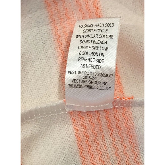 Pink & Violet Halter Dress Girls Sz 14 Bright Orange Open Back Sleeveless - Picture 11 of 11